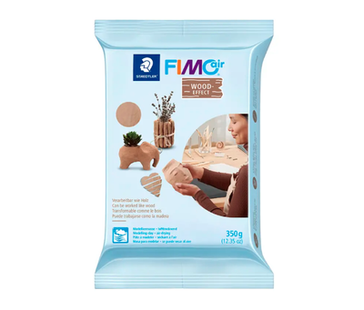 Самозастигаюча глина легка Staedler FIMO Air 350г ефект дерева