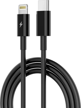 Кабель для быстрой зарядки айфон айпад Apple iPhone 8 X 11 12 13 14 Pro Max Plus Mini 66W 4A Type C to Lightning USB-C шнур тайпси лайтнинг для быстрой зарядки айфона iOS устройств Apple Черный LEXEGO CZ-TC2