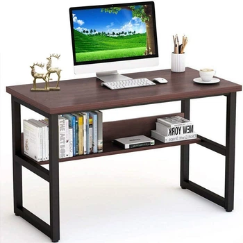 Стол компьютерный / письменный в стиле Лофт каркас металлический StepLoft Comp-table-118