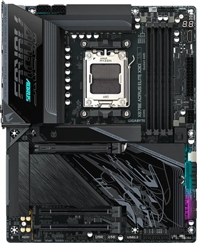 Материнська плата Gigabyte X870E AORUS ELITE X3D (sAM5, AMD X870E, PCI-Ex16)