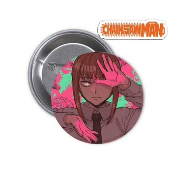Значок anime Chainsaw Man | аниме Человек бензопила #23 Makima | Макима