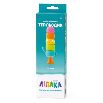 Пластилин Липака Классные мороженки Теплёдик (30145-UA01)