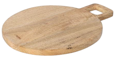 Deska do krojenia Homla Lobbes Mango okrągła 33x27 cm (5902869991008) 