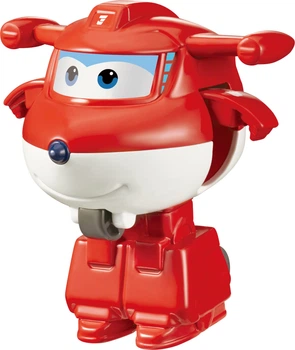 Игровая фигурка-трансформер Super Wings Transform-a-Bots Джетт для детей от 3-х лет 5 см (EU780010)