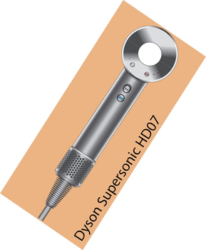 Фен Dyson Supersonic HD07 Blue/Blush (460555-01)