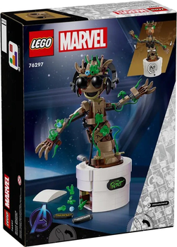 Конструктор LEGO Marvel Танці Грут 459 деталей (76297) (955555911490173) - Уцінка