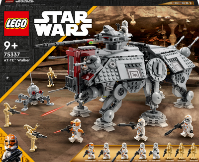Zestaw klockow LEGO Star Wars Maszyna kroczaca AT-TE 1082 elementy (75337) (955555911384293) - Outlet
