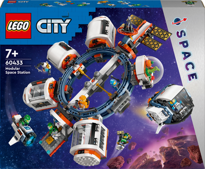 Zestaw klockow LEGO City Modulowa stacja kosmiczna 1097 elementow (60433) (955555911432795) - Outlet