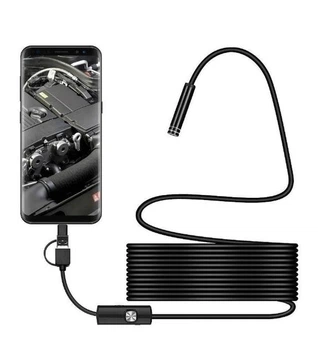 Ендоскоп для телефона та пк автомобільний цифровий камера endoscope гнучка usb камера 5 м