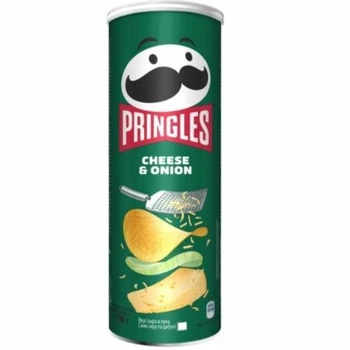 Чіпси картопляні Pringles Cheese & Onion 165 г