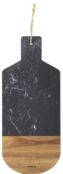 Обробна дошка Homla Marble декоротивна чорна 40x17 cм (5904183849164)