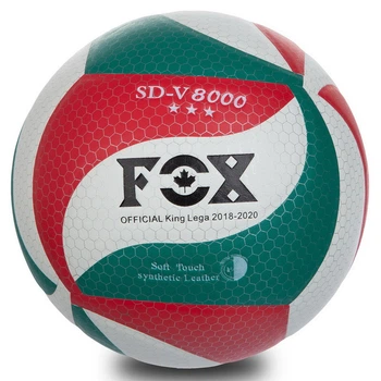 Мяч волейбольный Fox Soft Touch Game 8000 размер №5 White-Red-Green