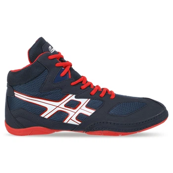 Борцовки замшевые Cobra 2616 размер 39 Deep Blue-Red