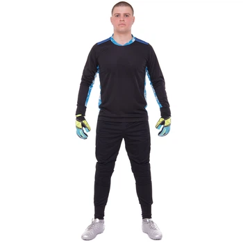 Форма футбольного вратаря вратарская форма Zelart 7101 2XL (52-54) рост 175-180 см Black