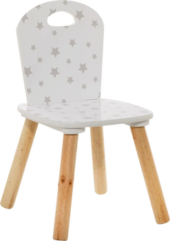 Krzesło dziecięce Atmosphera for kids w drobne gwiazdki (3560233814906)