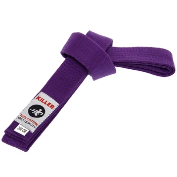Пояс для кимоно фиолетовый Zelart Killer 0013 длина 280см Purple
