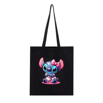 Екосумка шопер Куромі Kuromi Моя Мелодія Onegai My Melody чорна series 2 (27578)