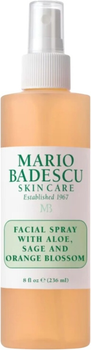 Mgiełka do twarzy Mario Badescu Skin Care z aloesem, szałwią i kwiatem pomarańczy 236 ml (785364134461)