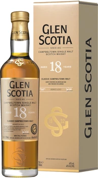 Віскі Glen Scotia 18 YO 0.7 л 46% у подарунковій упаковці (5016840181200)