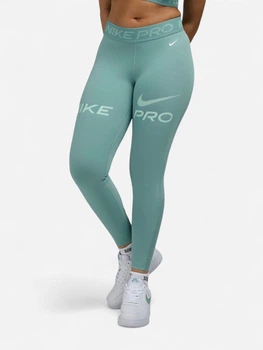 Спортивні легінси для фітнесу високі жіночі Nike W Np 365 Mr 7/8 Tight Tt Grx HV2306-017 S М'ятні (0198484704047)