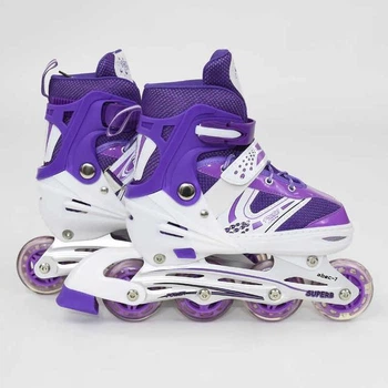 Роликовые коньки Power Superb размер 39-42 Фиолетовый