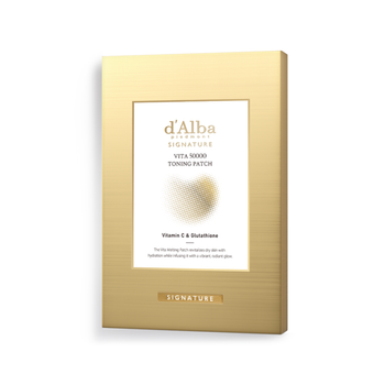 Тонизирующие патчи D'ALBA Signature Vita 50000 Toning Patch с витамином C 0.4 г 4 шт