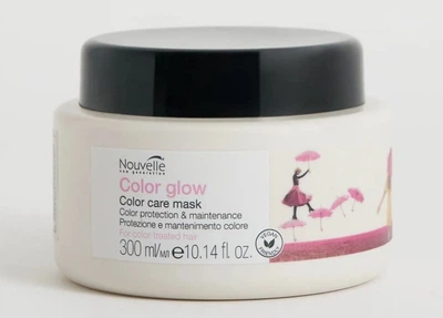Маска для фарбованого волосся Nouvelle Color glow 300 мл