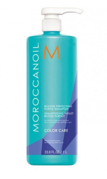 Тонизирующий шампунь с фиолетовым пигментом Moroccanoil Blonde Perfecting Purple Shampoo 1000 мл