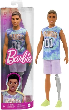 Кукла Barbie Кен Модник с протезом HJT11