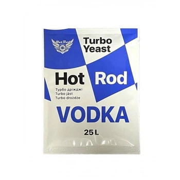 Турбо дріжджі Hot Rod Vodka 25 л (66 г) (D0103) — для максимально чистого дистиляту з цукрової браги
