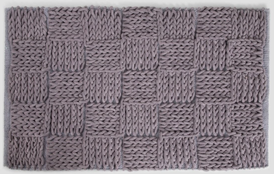 Dywanik łazienkowy HOMLA 735011 Tenu 50 x 80 cm Szary (5906496735011)