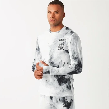 Реглан чоловічий Picture Organic Lhotse Printed Man XXL Чорний-Білий