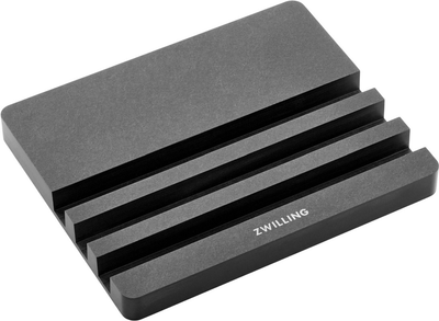 Тримач для обробних дощок Zwilling J.A. Henckels з деревного волокна 12.5 x 10.5 x 1.2 см Чорний (4009839692451)