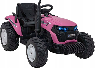 Traktor elektryczny dla dzieci Ramiz Grow 1804 Różowy (5903864943863)