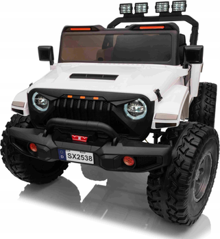 Buggy elektryczny dla dzieci Ramiz Extreme Sport 4 x 4 Biały (5903864985290)