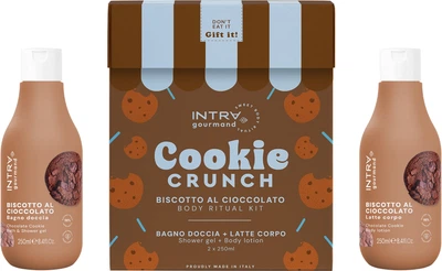 Набір Intra Chocolate Cookie Шоколадне печиво Гель для душу та ванни 250 мл + Лосьйон для тіла 250 мл (8030976035180)