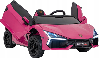 Samochód elektryczny dla dzieci Ramiz Lamborghini Revuelto Strong Xl Różowy (5903864984422)