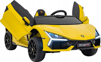 Samochód elektryczny dla dzieci Ramiz Lamborghini Revuelto Xl Żółty (5903864984491)