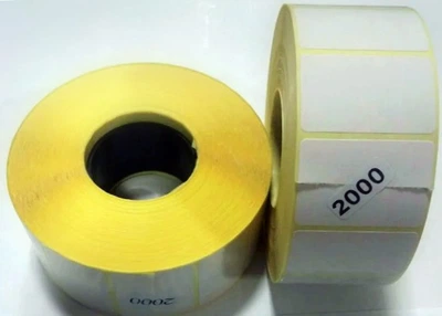 Термоэтикетка Teco 40мм х 25мм 2000 шт белая