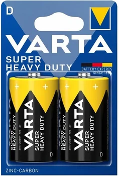Батарейка VARTA 2020 (R20) Superlife 1x2BL