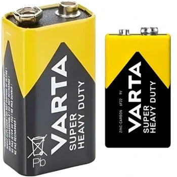 Батарейка VARTA 2022 6F22 Superlife shrink