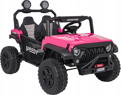 Електричний позашляховик для дітей Passion 4 x 4 Рожевий (5903864986907)