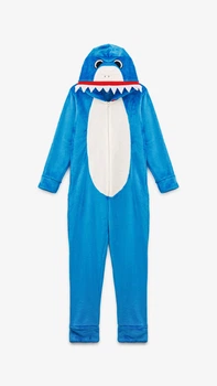 Піжама для хлопчика Кігурумі Dexters Shark 92-98 см Блакитний shop (2000999313165)