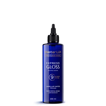 Ламелярная вода для волос EXPRESS GLOSS Master LUX 200 мл