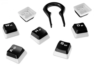 Набор кейкапов HYPERX ABS Pudding RU (HKCPXA-BK-RU/G)