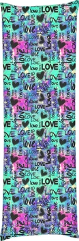 Подушка дакімакура LOVE Розмір: 30х75 cm
