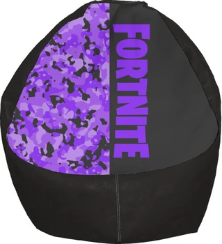 Кресло Груша Fortnite (Камуфляж 3) Цвет: Черный, Размер: M