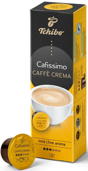 Кава в капсулах Tchibo Cafissimo Caffitaly Caffe Crema Mild Yellow Fine Aroma