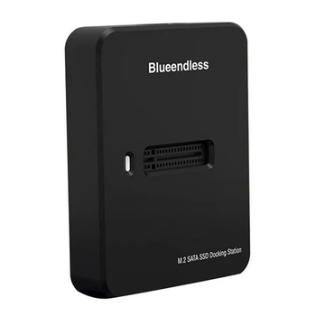 Док-станція Blueendless SD03A для SSD M.2 NVMe/NGFF SATA, USB 3.1, зовнішній адаптер (IN-637619)