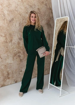 Джемпер ART KNIT Katrin изумруд, L-XL 041292